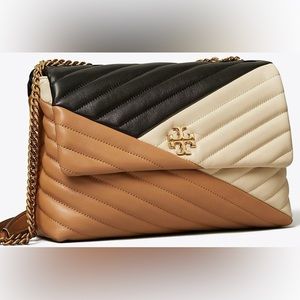 Tory Burch Kira Chevron Color Block Convertible Shoulder Bag